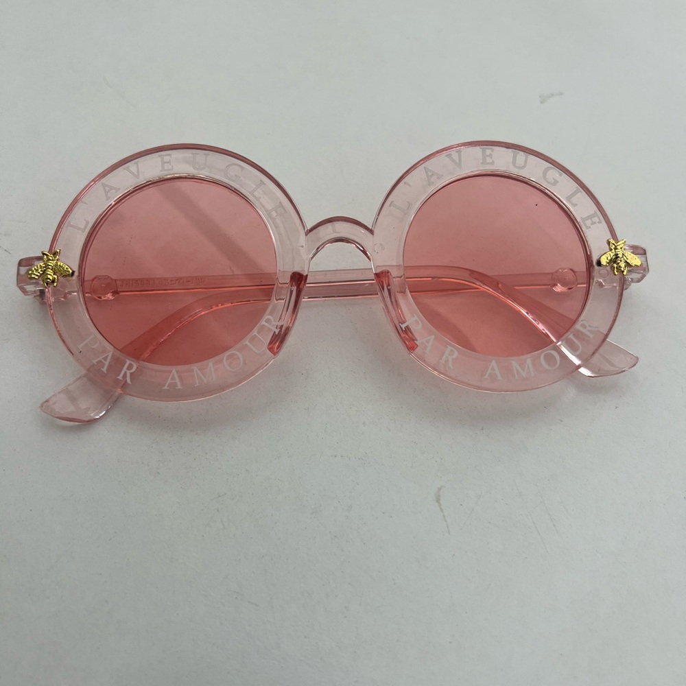 Pink sunglasses